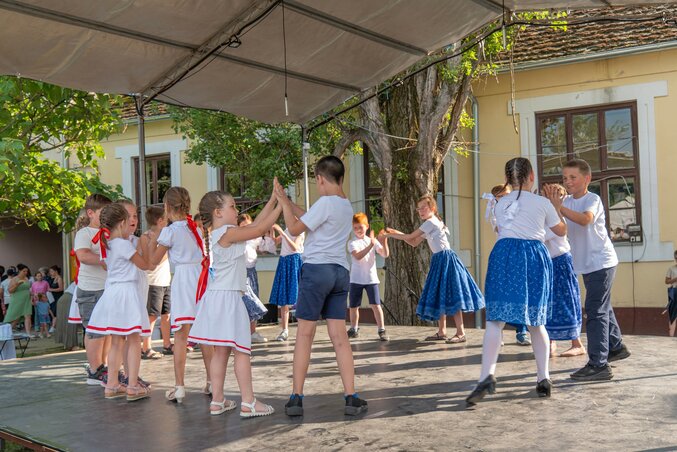 A legfiatalabbak táncos produkciója színesítette a programot