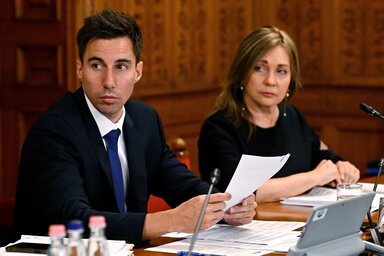 MTI/Radnai Márk és Rost Andrea a művelődési bizottság ülésén