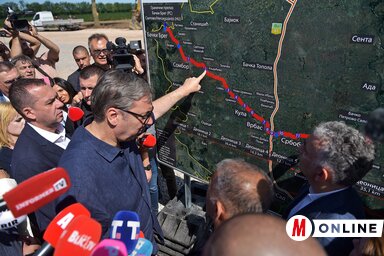 A Vajdaság Mosolya gyorsforgalmi út a Béreg határátkelőtől indul és egészen Szerbcsernyéig tart majd (Fotó: Gergely Árpád felvétele)