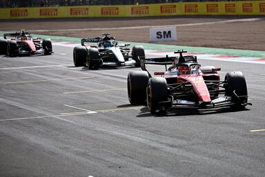 Leclerc hibátlan versenyzéssel diadalmaskodott a Brit Nagydíjon (Fotó: Beta/AP)