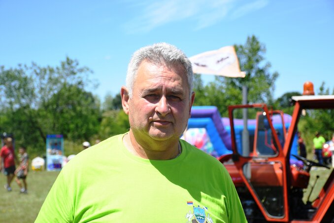 Brasnyó Nándor, a rendezvény fő szervezője