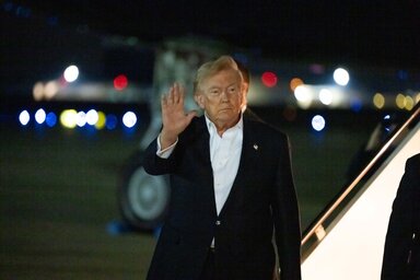 Az amerikai elnök közlése szerint Irán a tárgyalások folytatását kérte (Fotó: Beta/AP)