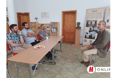 Délelőtt Horsa István mutatta be egyedülálló oktatási módszertanát (Gruik Zsuzsa felvétele)