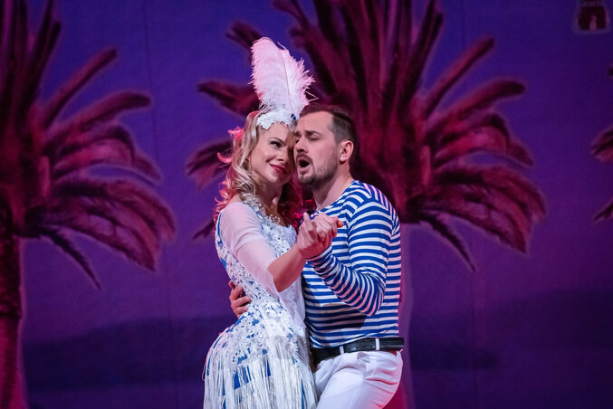 Becsei Illés a Mala Floramye című operettben (Szarajevói Nemzeti Színház/Archívum)