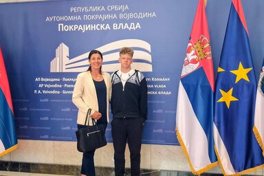 Vince Hajnalka és Vince Máté (Fotó: Vince Máté saját archívuma)