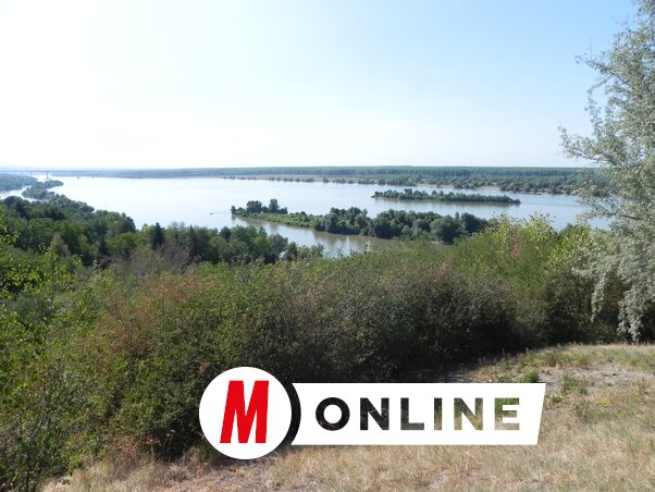A beskai híd és (Kereked) Krčedin között az utóbbi húsz évben hét sziget keletkezett (Fotó: Buzás Mihály)