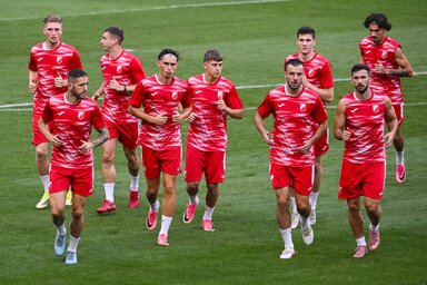 Nem lesz könnyű dolga a Vojvodinának az Ajaxszal (Fotó: MTI)