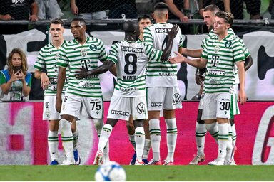 A bajnoki címre hajt a Ferencváros (Fotó: MTI)