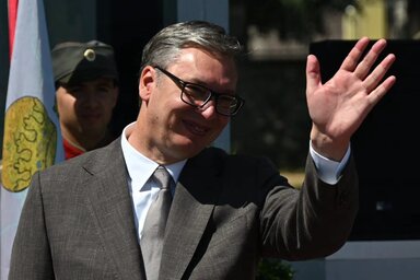 Vučić gazdasági kilátásokról is beszélt (Fotó: Facebook-Aleksandar Vučić)