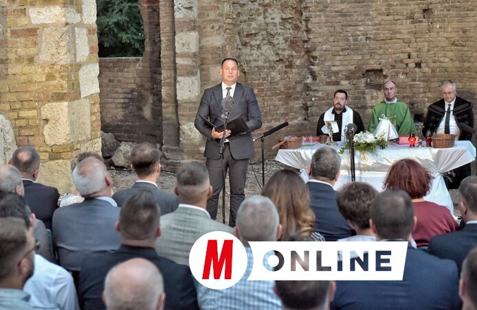 Arpad Fremond: Gradimo našu budućnost sa istom odlučnošću sa kojom su naši preci nekada gradili ovu veličanstvenu crkvu (fotografija Arpada Gergelja)