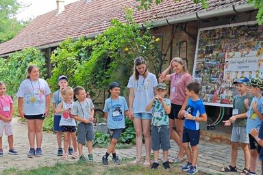 A martonosi táborban a gyerekek hasznosan töltik a szünidőt  (SK)