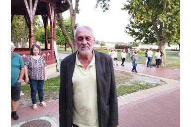 Kiss János Manó Palicson, a tavalyi élő Rádiódiszkón/Fotó: Lukács Melinda