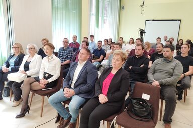 Lukács Melinda helyszíni felvétele