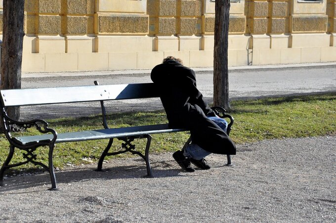 Csak télen kényszerülnek a hajléktalanok melegedőbe (Illusztráció: pixabay.com)