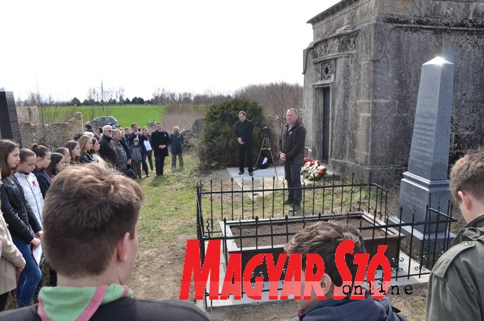 Papp László helytörténész és Nagy Tibor történész ismertette dr. Dembitz életútját (Kazinczy Paszterkó Diana felvétele) Papp László helytörténész és Nagy Tibor történész ismertette dr. Dembitz életútját (Kazinczy Paszterkó Diana felvétele)