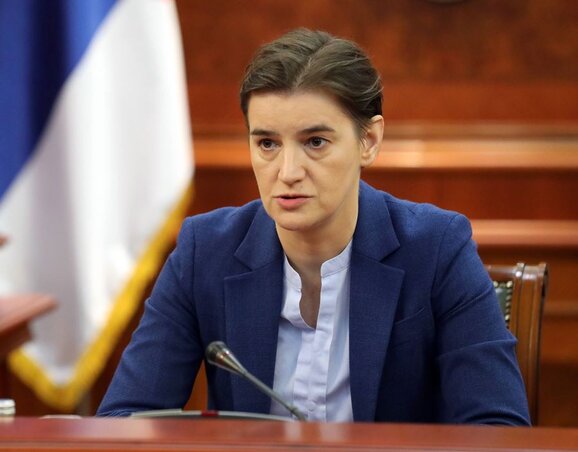 Ana Brnabić (Fotó: Beta)