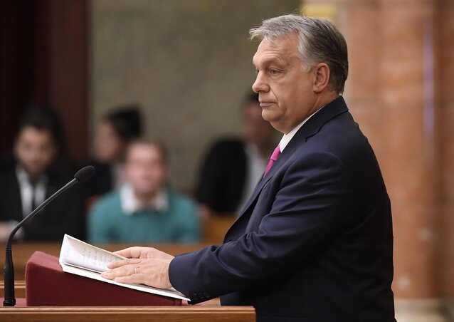 Orbán Viktor (Fotó: MTI)