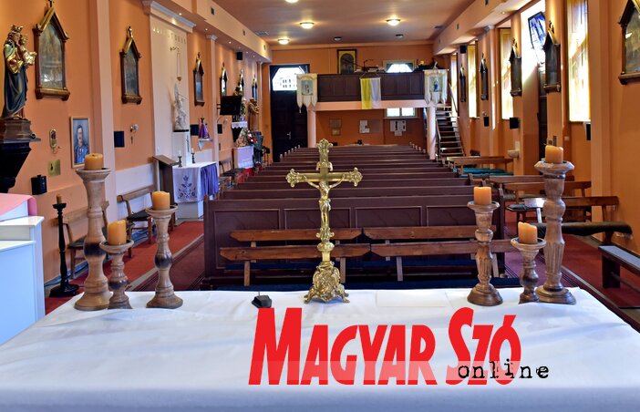 A templomban szünetel a nyilvános liturgia (Fotó: Gergely Árpád) A templomban szünetel a nyilvános liturgia (Fotó: Gergely Árpád)