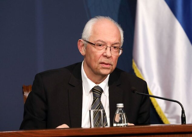 Beograd, 12.03.2020. -Koferencija za novinare na temu koronavirusa odrzana je danas u zgradi Vlade Srbije u Beogradu. Na fotografiji epidemiolog Predrag Kon. (BETAPHOTO/VLADA SRBIJE/SLOBODAN MILJEVIC/MO) Beograd, 12.03.2020. -Koferencija za novinare na temu koronavirusa odrzana je danas u zgradi Vlade Srbije u Beogradu. Na fotografiji epidemiolog Predrag Kon. (BETAPHOTO/VLADA SRBIJE/SLOBODAN MILJEVIC/MO)