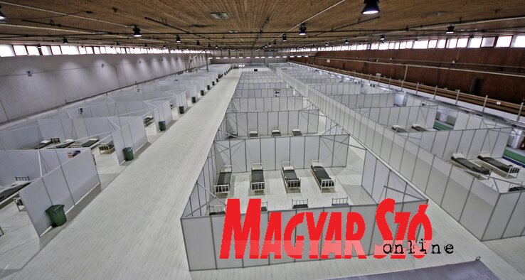 Ezer beteget tudnak befogadni (Ótos András felvétele)