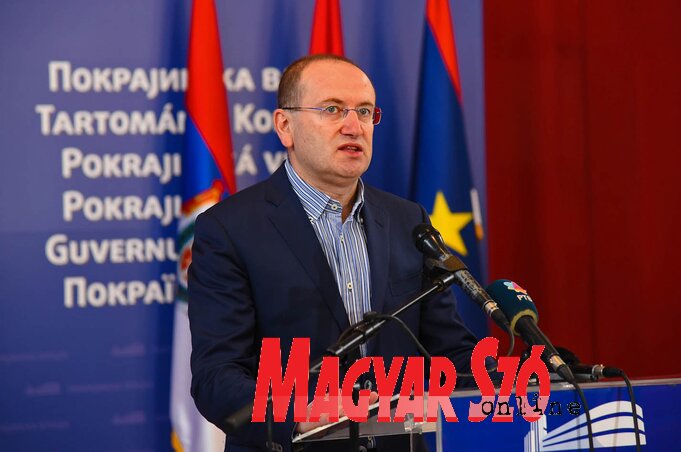 Zoran Gojković tartományi egészségügyi titkár (Fotó: Ótos András)