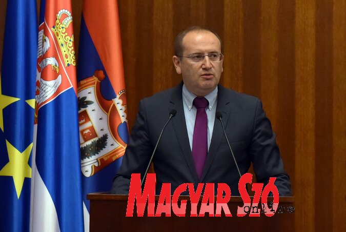 Zoran Gojković terjesztette elő az egészségvédelemre vonatkozó javaslatokat (Ótos András felvétele)