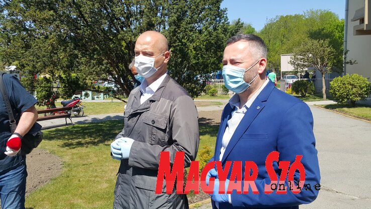 Nenad Ivanišević és Predrag Vuletić (Fotó: Lackó Varjú Sára) Nenad Ivanišević és Predrag Vuletić (Fotó: Lackó Varjú Sára)