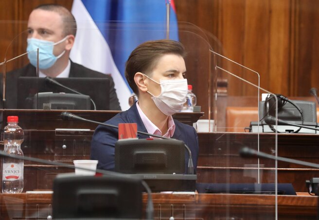 Ana Brnabić (Fotó: Beta)