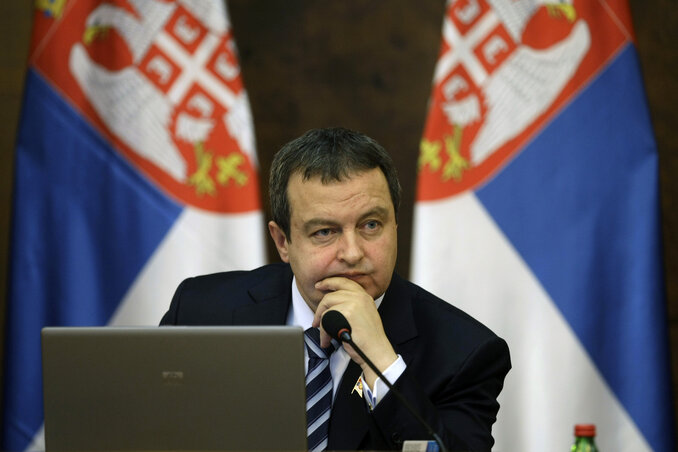 Ivica Dačić: A közszférát nem csak a szolidáris adó bevezetése érinti majd, hanem elbocsátásokra is számítaniuk kell az alkalmazottaknak (Fotó: Beta)