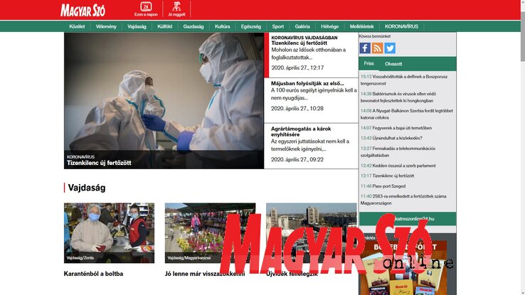 Folyamatosan nő a Magyar Szó honlapjának látogatottsága (Fotó: Gergely Árpád) Folyamatosan nő a Magyar Szó honlapjának látogatottsága (Fotó: Gergely Árpád)