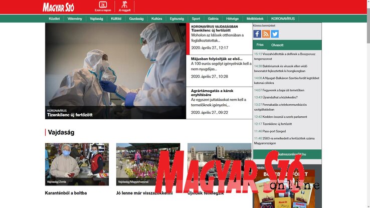 Folyamatosan nő a Magyar Szó honlapjának látogatottsága (Fotó: Gergely Árpád)