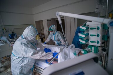 Az eljárással elkerülhető volna a tüdőgyulladás és a lélegeztetőgép használata (Fotó: MTI)
