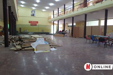 Az épület teljes körű felújításon esik át