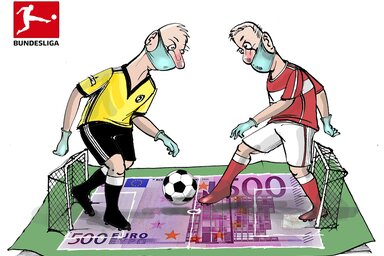 Léphaft Pál karikatúrája