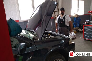 Molnár Ferenc örül annak, hogy sikerült túlélniük a nehéz helyzetet (Jenei Klementina felvétele)