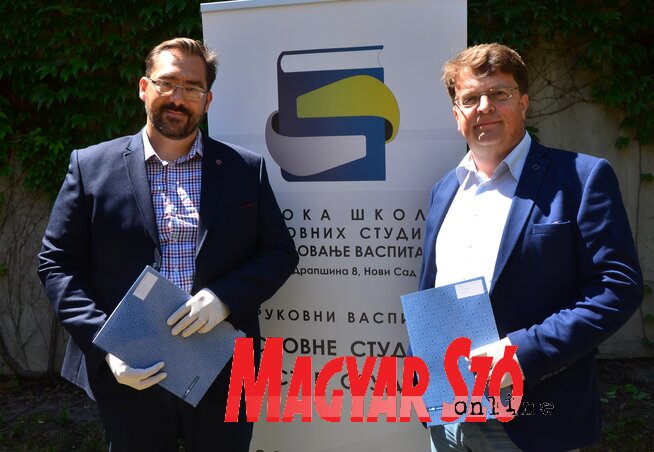 Dr. Zlatko Čović és dr. Pintér Róbert (Dávid Csilla felvétele) Dr. Zlatko Čović és dr. Pintér Róbert (Dávid Csilla felvétele)