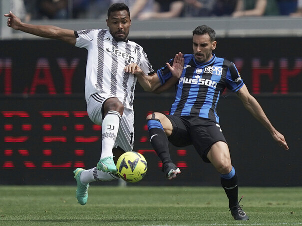 A Juventus az Atalanta legyőzésével átvette a második helyet a tabellán (Fotó: Beta/AP)