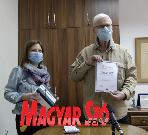 Ivana Badnjarević és Venczel Valentin (Bozsoki Valéria felvétele)