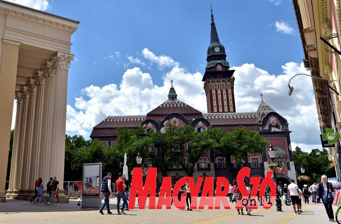 Fontos a város szecessziós mivoltának megtartása (Fotó: Gergely Árpád) Fontos a város szecessziós mivoltának megtartása (Fotó: Gergely Árpád)