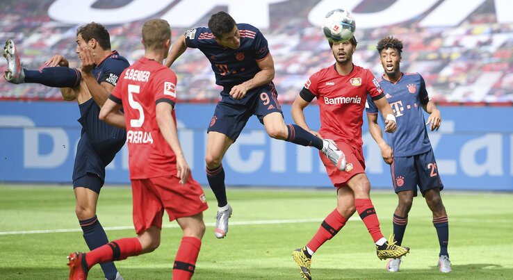 A címvédőnek a Leverkusen sem okozott gondot (Fotó: Beta/AP)