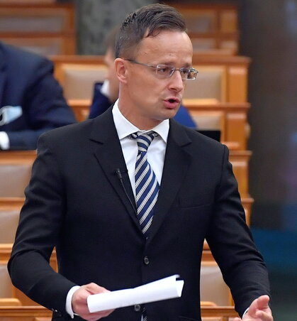 Szijjártó Péter (Fotó: MTI) Szijjártó Péter (Fotó: MTI)