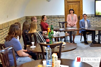 A díjazottak De Negri Ibolya és Lulić Emil társaságában (Fotó: Gergely Árpád)