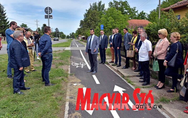 Újhelyi Ákos az Opti-Bike projektumot ismertette (Fotó: Gergely Árpád) Újhelyi Ákos az Opti-Bike projektumot ismertette (Fotó: Gergely Árpád)
