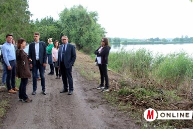 A VMSZ jelöltjeinek Dobó Márta mutatta be az elvégzett munka eredményét (Benedek Miklós felvétele)