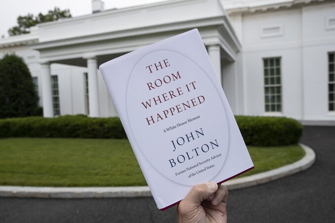A Trump-kormányzat mindent megtesz, hogy megakadályozza a Bolton-memoár megjelenését (Fotó: AP via Beta)