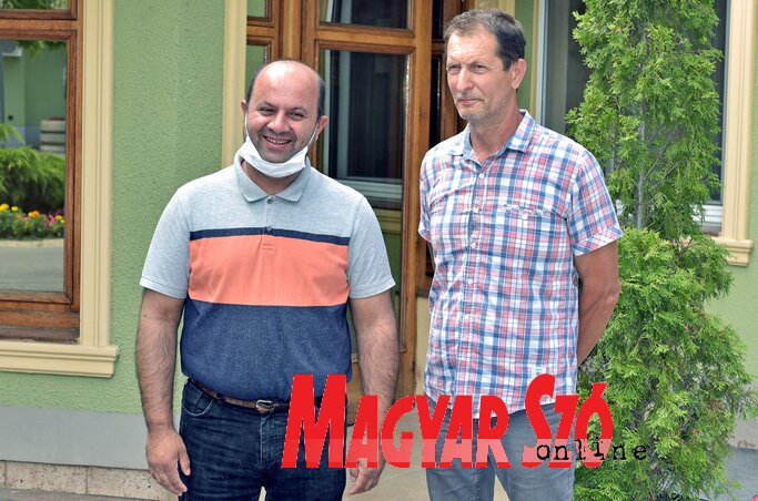 Samir Sulejmanov és Joža Červeni (Gergely Árpád felvétele) Samir Sulejmanov és Joža Červeni (Gergely Árpád felvétele)