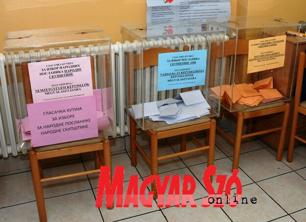 A végleges adatokra még várni kell, de az erőviszonyok megmutatkoztak (Puskás Károly felvétele)