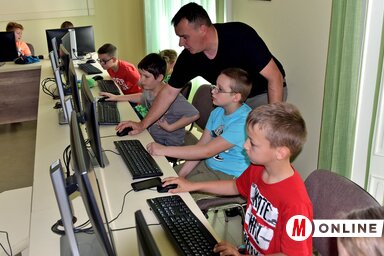 Sok gyerek érdeklődik az informatika iránt (Fotó: Gergely Árpád)