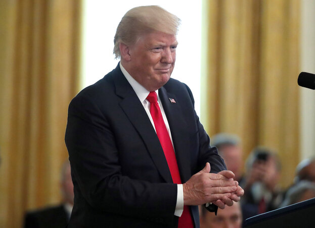 Donald Trump amerikai elnök (Fotó: Beta/AP) Donald Trump amerikai elnök (Fotó: Beta/AP)