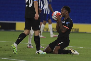 Sterling háromszor ünnepelhetett (Fotó: Beta/AP)